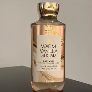 NWT Bath and Body Works Warm Vanilla Sugar Body Wash
